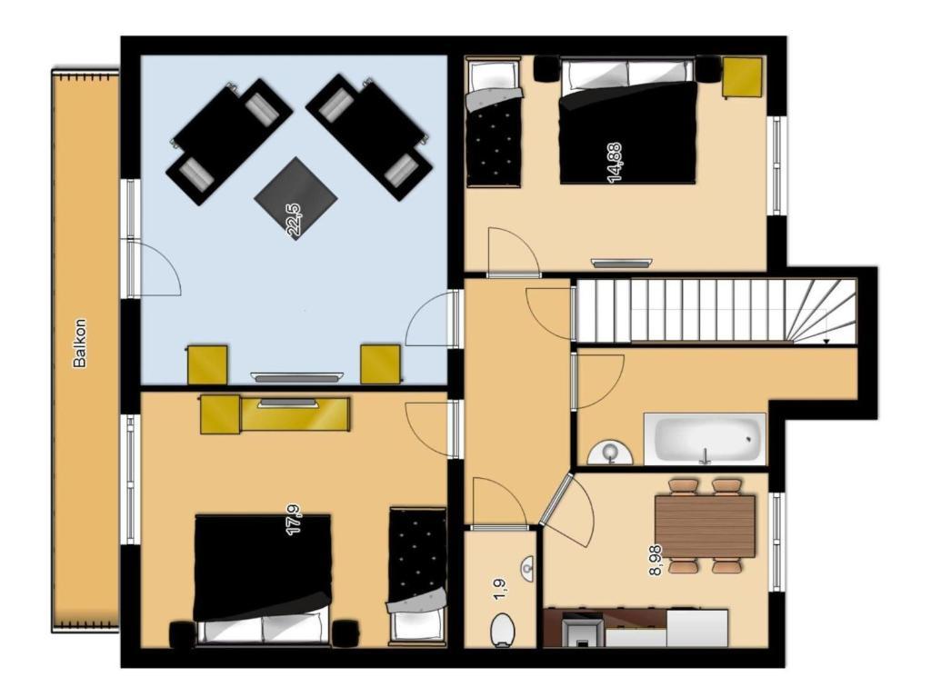Appartement Popelka Saalfelden ห้อง รูปภาพ